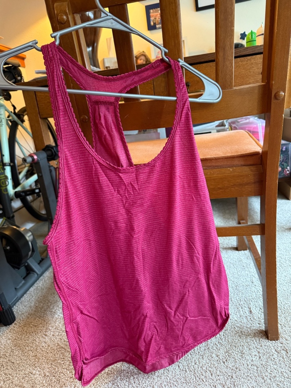 lululemon athletica Women’s Racerback Tank in Raspberry